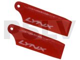 LX60297  Lynx 130X Plastic Tail Blade 29mm Red   